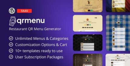 Qrmenu restaurant qr menu generator regular license codermarket.jpeg