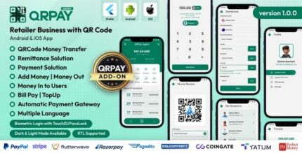 Qrpay agent retailer business with qr code android and ios app codermarket.jpeg