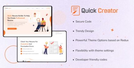 Quick creator dynamic flutter web for cv creation cover letter generator.jpg