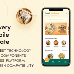 Quick delivery food delivery mobile app flutter template codermarket.png