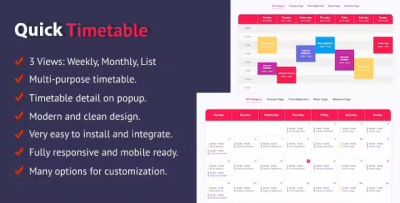Quick timetable for php codermarket.png