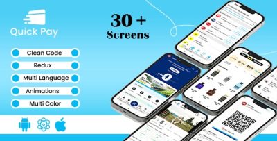 Quickpay paytm clone digital payments l flights booking movie booking.jpg