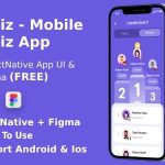 Quiz android ios figma ui kit react native online quiz game .jpeg