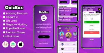 Quizbox online quiz application with earning system android laravel .png