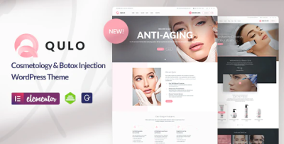 Qulo cosmetology and botox injection wordpress theme codermarket.png
