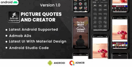 Quotes creator quotes maker on image android admob ads codermarket.png