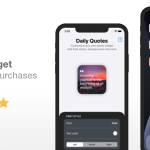 Quotes widget ios 14 in app purchases widget app xcode 12 codermarket.png