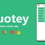 Quotey quotes creator app add text on photo editor admob firebase .png