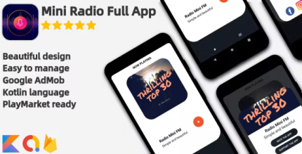 Radio mini full android application codermarket.png