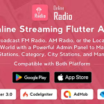 Radio online flutter full app codermarket.png