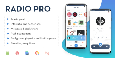 Radio pro multi station radio app with admin panel codermarket.png