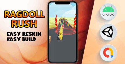 Ragdoll rush unity admob codermarket.png
