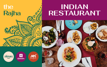 Rajha indian restaurant wordpress theme.png