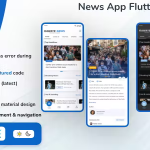 Rawaye news flutter news app ui kit codermarket.png