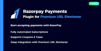 Razorpay payment subscription plugin for premium url shortener codermarket.png