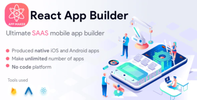 React app builder saas unlimited number of apps codermarket.png