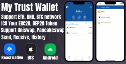 React native btc bnb eth crypto wallet codermarket.png