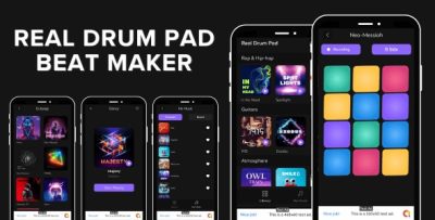 Real drum pad beat maker with admob ads android codermarket.jpg