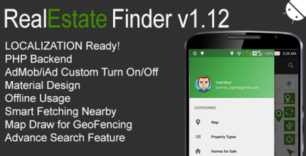 Realestate finder full android application v112 codermarket.png