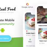 Realfood mobile react native recipes community food codermarket.png