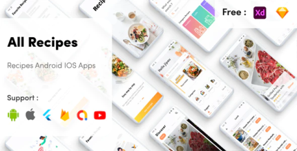 Recipe app ultimate recipes app flutter 30 cooking app android and ios .png