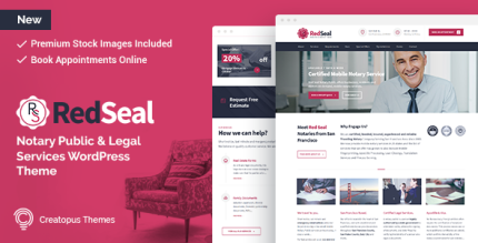 Redseal notary public and legal services wordpress theme codermarket.png