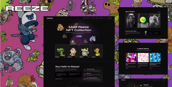 reeze-nft-portfolio-elementor-template-kit-codermarket.png Reeze nft portfolio elementor template kit codermarket.png