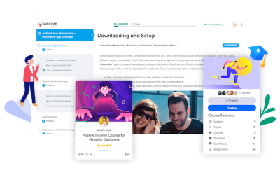 Reign learnmate learndash wordpress theme to sell online courses codermarket.png