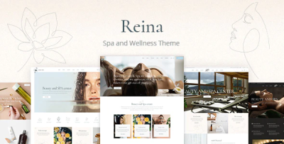 Reina spa and wellness theme codermarket.png