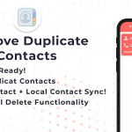 Remove duplicate contacts android app android 12 ready built with.png