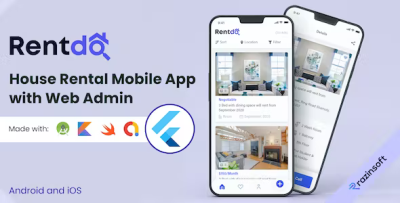 Rentdo house rental flutter mobile app with admin codermarket.png