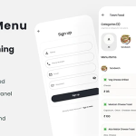 Restaurant qr menu contactless flutter app with firebase backend codermarket.png