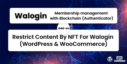 Restrict content by nft for walogin wordpress woocommerce codermarket.png