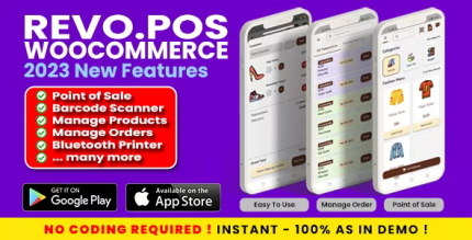 Revopos woocommerce pos point of sale flutter mobile app with bluetooth.png