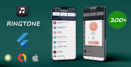 Ringtone flutter ringtone app 1000 from api with admob codermarket.png