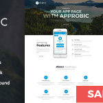 Robic wordpress landing page theme codermarket.png