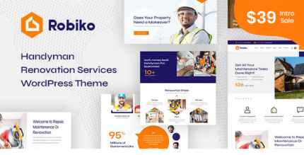 Robiko handyman renovation services wordpress codermarket.png