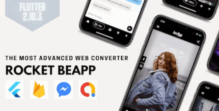 Rocket beapp flutter web converter codermarket.png