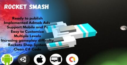 Rocket smash complete unity 3d game codermarket.jpg
