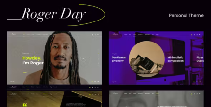Roger day personal cv resume wordpress theme codermarket.png