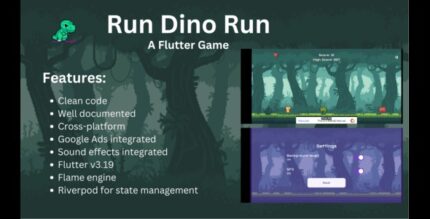 Run dino run flutter game codermarket.jpeg