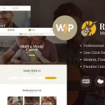 Rythmo arts music school wordpress theme codermarket.png