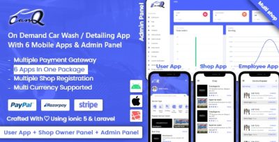 Saas on demand car wash service booking app carq codermarket.jpg