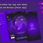 Safe online vpn app with admin panel and browser flutter app codermarket.jpeg