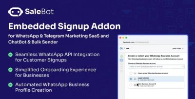 Salebot whatsapp embedded signup addon for salebot codermarket.jpg