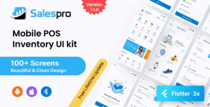 Salespro flutter pos inventory account ui kit codermarket.png