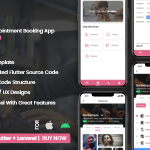 Salon booking management system with mobile app using flutter codermarket.png