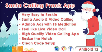 Santa video call prank for christmas android app with admob ads fb.png