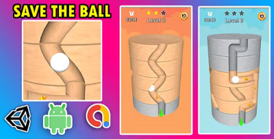 Save the ball 3d game unity source code codermarket.png