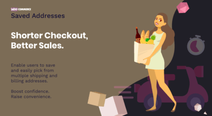 Saved addresses for woocommerce codermarket.png
